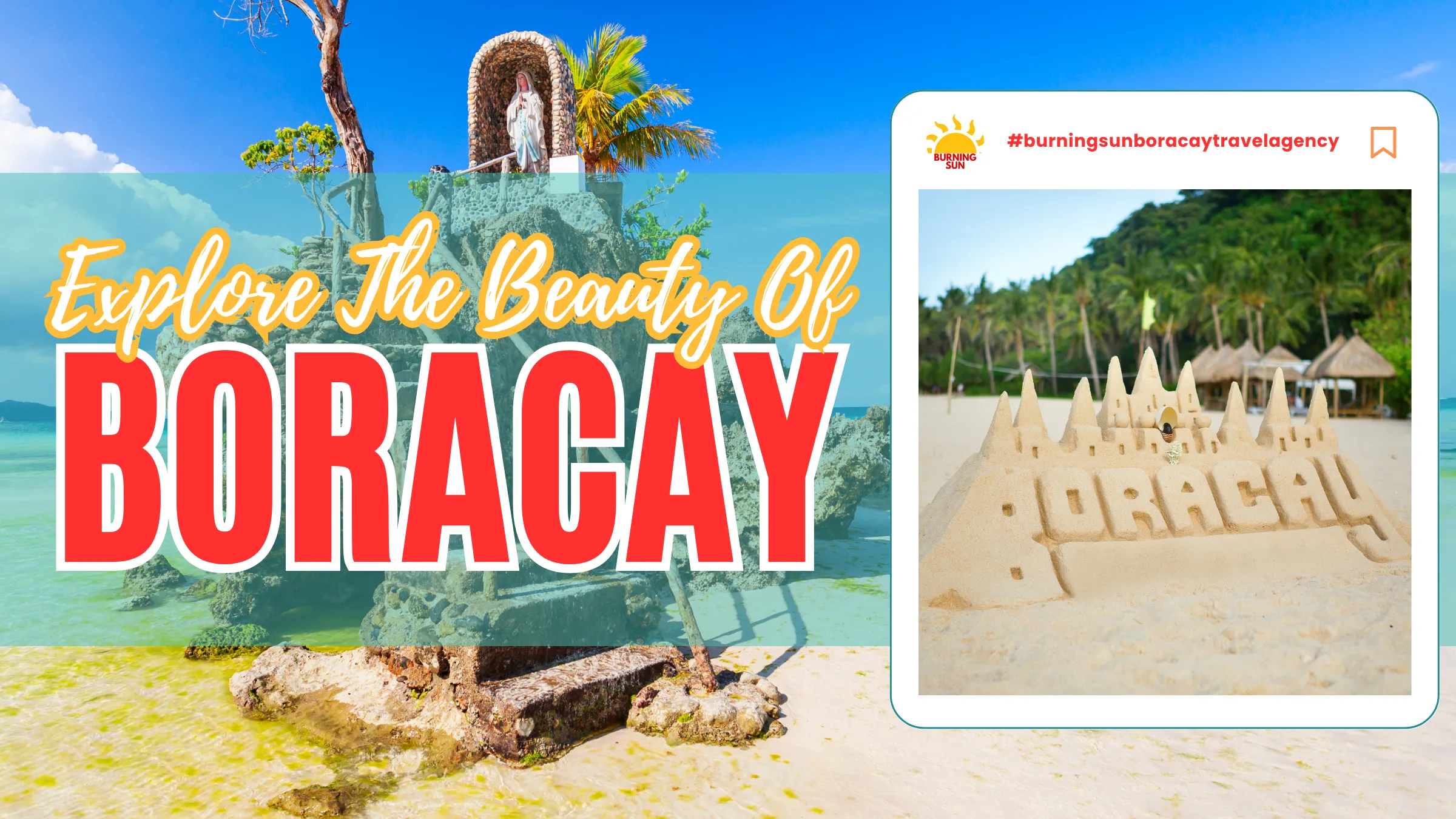 Burning Sun Beach View